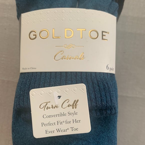 Gold Toe Accessories Gold Toe Womens 6pair Turn Cuff Socks Poshmark